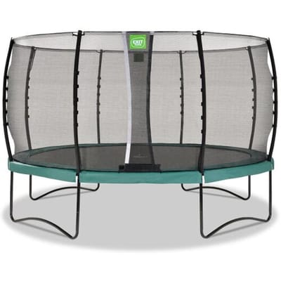 EXIT Allure Classic Trampoline ø427cm - Op Poten - Rond - Trampoline Buiten - Voor Kinderen - Groen