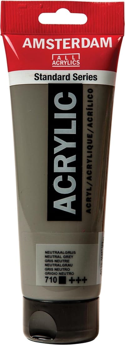 Acrylverf - 710 Neutraalgrijs - Amsterdam - 250 ml
