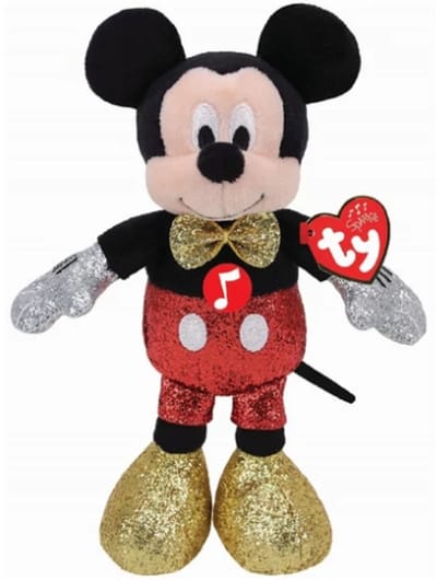 Mickey Mouse Sparkle Pluche Knuffel 20 cm - Speelgoed Knuffels voor Kinderen Jongens Meisjes - Disney Plush Toy