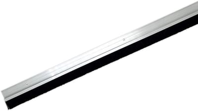 Deurborstel - Tochtstrip - Tocht Weren - Schroefbevestiging - 100 cm - Aluminium