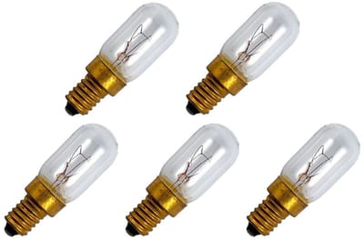Signaallamp E10 30V 6W - 200 mAh - 5 stuks - T16 Gloeilamp Ø16mm - 48mm - 2500K - Dimbaar