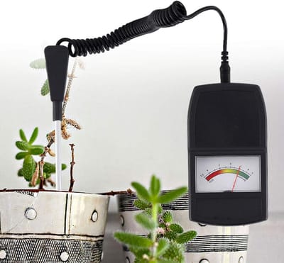 Bodem PH Tester - Plantenmeter Bodemvocht - Tuinonderhoud Planten - Geen Batterij Nodig - 16cm Sonde