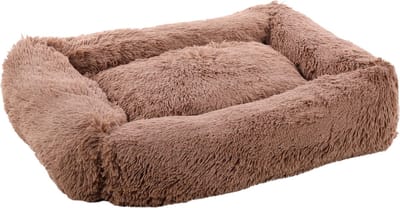 Flamingo Krems - Mand Honden - Mand Krems Rechthoekig + Rits Taupe 80x65x20cm - 1st - 133071 - 1st