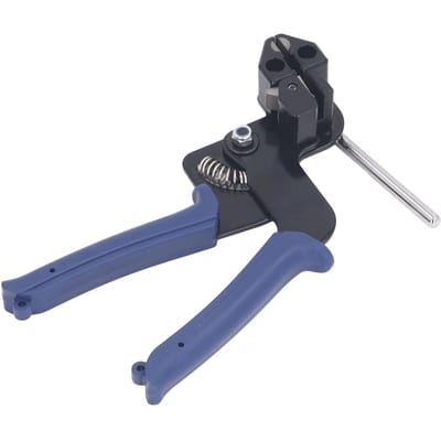 Kit d'outils pour colliers de serrage en acier inoxydable Outil pour colliers de serrage en métal robuste pour voiture, maison, électronique
