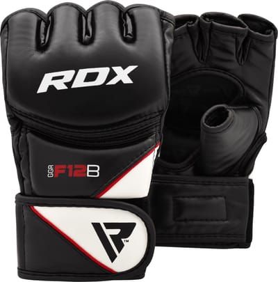RDX Sports Grappling Gloves Model GGRF-12 Zwart XL