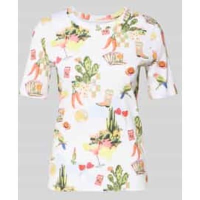 T-shirt in all-over look