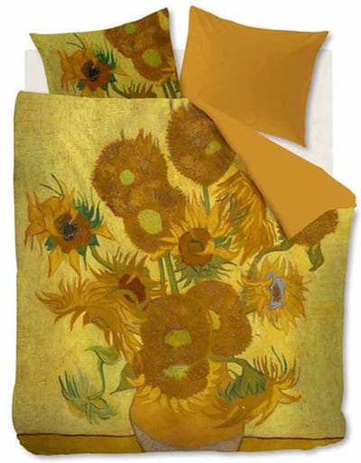 Beddinghouse x Van Gogh Museum Tournesol dekbedovertrek - Eenpersoons - 140x200/220 cm - Geel