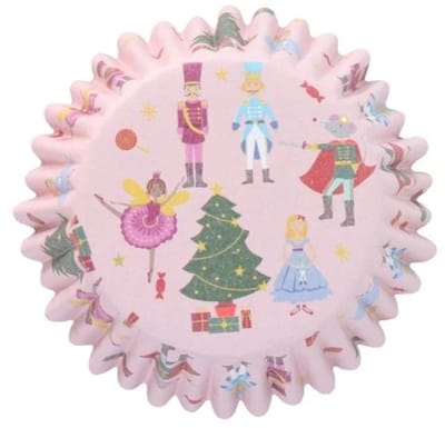 PME Muffin Bakjes Notenkraker 30 Stuks - Decoratieve Papieren Vormpjes