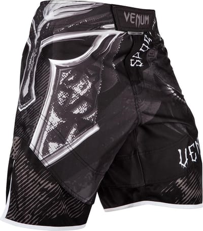 Venum Gladiator 3.0 Fightshorts - Black/White - Zwart - S