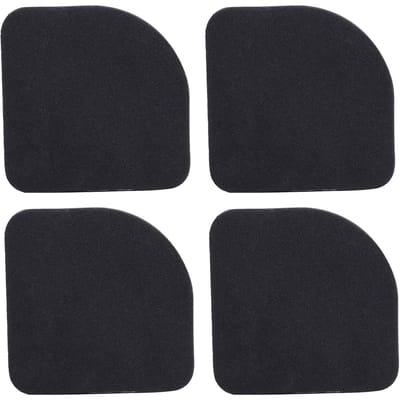 4 Stuks Wasmachine Koelkast EVA Anti-Vibratie Pads Mat Huishoudelijk Apparaat Krasbeschermer black