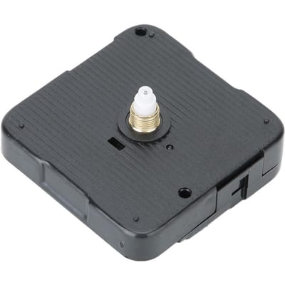 5 stuks Elektrische Wandklok 6262 Quartz Scan Uurwerk DIY Wandklok Vervangingsaccessoire (Zwarte Cover) gray
