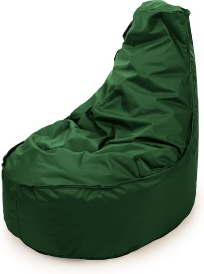 Drop & Sit - zitzak/stoel - robuust nylon - donkergroen - Noa JR voor kinderen - voor binnen en buiten - 55 x 75 - 100 Liter