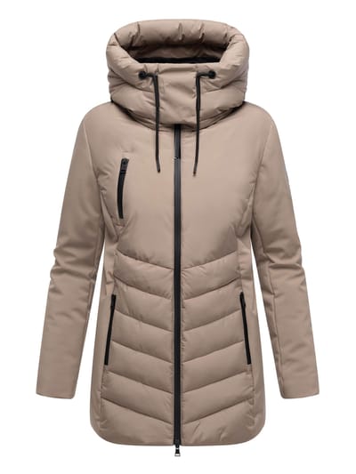 Marikoo dames winterjas Tivaa XVI met softshell & afneembare capuchon