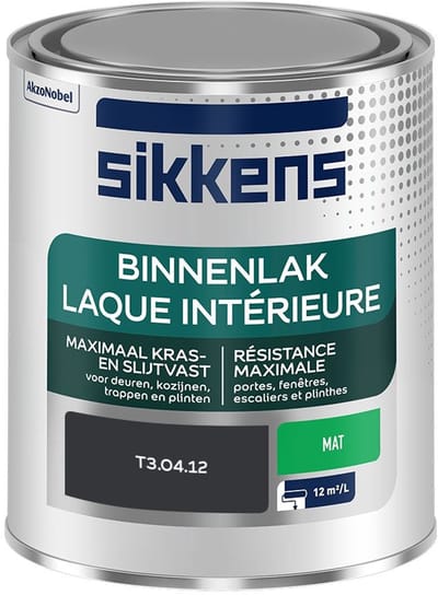 Sikkens - Binnenlak Mat - T3.04.12 - Mengverf - 750 Ml