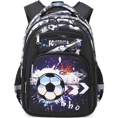 Voetbalrugzak met print voor kinderen Schooltas Rugzak Reisschooltassen voor Tieners Jongens Mochila Escolar Infantil Menino