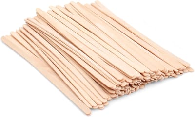 Dailygoods- Roerstaafjes 100 stuks - Houten Roerstaafjes - 19 cm - Glad en braamvrij - Voor Koffie/Thee - Handig voor Dranken - Roerstokjes