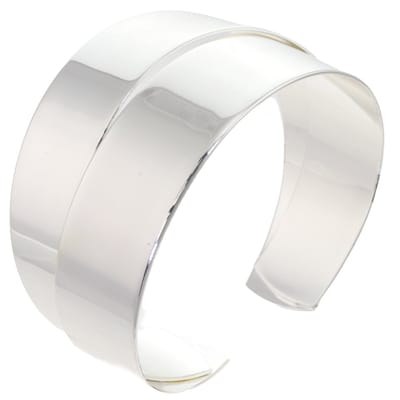 Behave – Armband – Zilverkleurig – Glanzend – Breed – Fashion Statement – Nikkelvrij