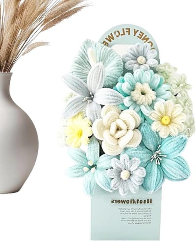 Knutseldraden Set - Boeket Draad - Bloemstukken Maken - Duurzame Kleuren - 22 cm - Multicolor