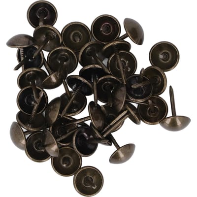 100 Stuks Meubel Decoratieve Nagel Koolstofstaal Antiek Sofa Bed Decoratieve Spijker met Meetlint