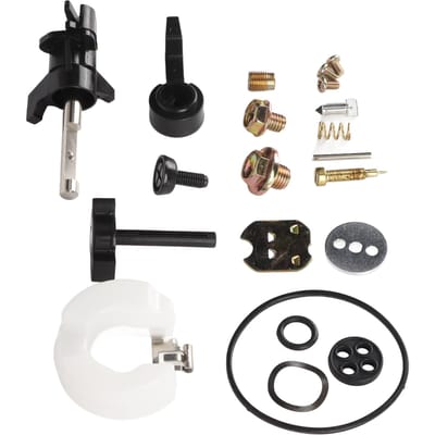 42 Stuks Carburateur Reparatiekit met Vlottersproeier Pakking O-ring 16010 ZE1 812 voor GX160 5.5pk GX200 black