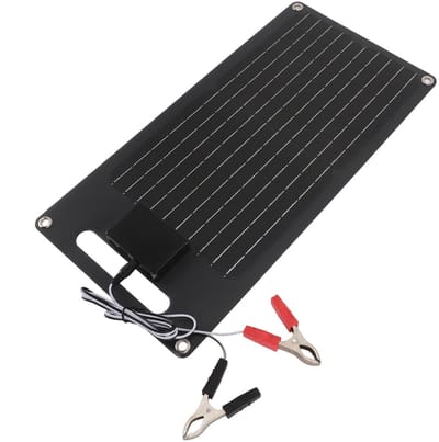 Dailygoody - 50W Zonnepaneel - Hoge efficiëntie - Weerbestendig - Monokristallijn - USB-oplader - Voor voertuigen en mobiele telefoons - 12V 24V