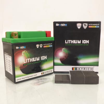 skyrich lithium accu voor harley davidson 1200 xl r 2004 tot 2008 ytx14l-bs / hjtx14ahq-fp / 12v 4ah nieuw