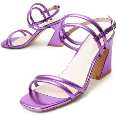 Sandale à talons pour femmes.  Montevita  Sanndal13  90503 37 lilas