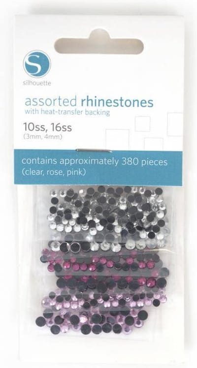 Rhinestones (clear/rose/pink)