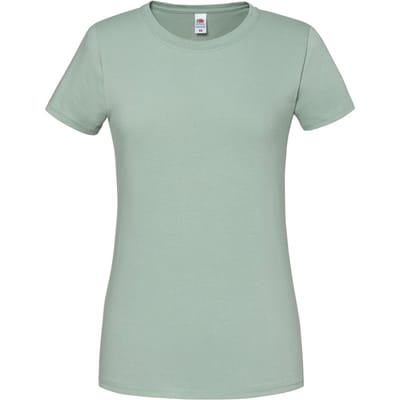 Fruit of the Loom Dames/Dames Iconic 190 T-Shirt (Salie)