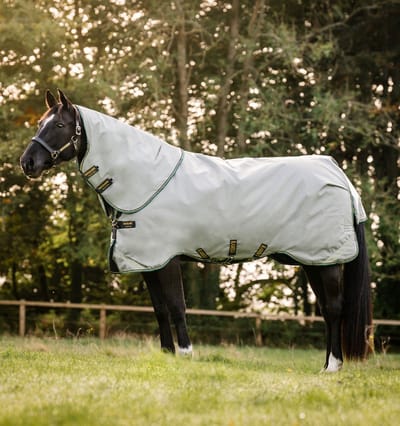Rambo Duo Bundle Turnout 100g + 100g & 300g Liners - Grey - 160/213 cm