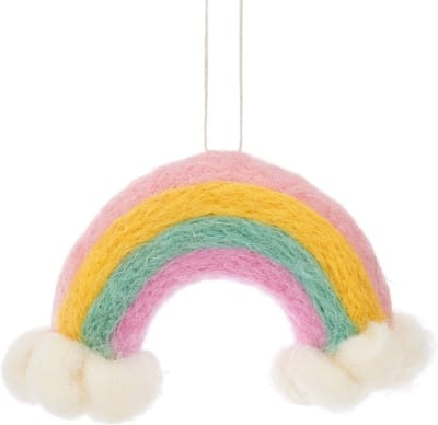 Regenboog kersthanger - Sass & Belle