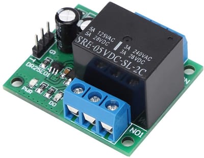 Allecto - Signalenrelaismodulebord - DPDT-relaismodule - Bistabiel relaisbord - 5V 12V 24V - Zelfvergrendeling - Geschikt voor auto-accessoires - R...