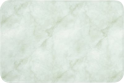 Badmat 90x60 cm - Antislip - Groen - Marmer - Vloeiende aders - Badmatten voor badkamer - Badkamermat - Douchemat - Badkamer mat