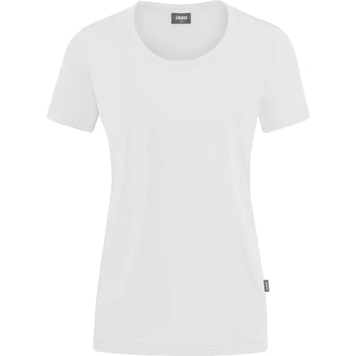 Jako Organic Stretch-T-Shirt Dames - Wit | Maat: 34