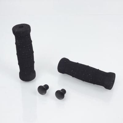 paar zwart schuim handvat 16mm binnendiameter voor fiets cyclo fiets nieuw