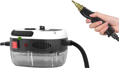 Novendo Goods – Professionele 2500W hogedruk stoomreiniger met 105°C stoom - 3 Bar druk, 6 reinigingssnelheden en 900 ml watertank – Krachtige stoomcleaner voor huis, auto, keuken & badkamer