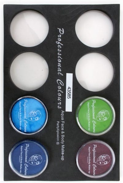 PXP Professional Colours Tray 30 gram voor Collectorbox 43580 - Carnaval Schmink Kleur Feest Thema Body Paint