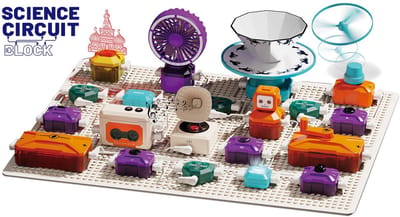 BLD Wetenschap & Spel Elektro Experimenteerset 68 delig voor 450+ experimenten