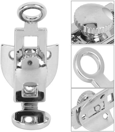 Dailygoods- Duimsteun Zilver - Verstelbaar - Duimbeschermer - Metaal - Ergonomisch - Beschermend Ontwerp - Duimsteun Klarinet