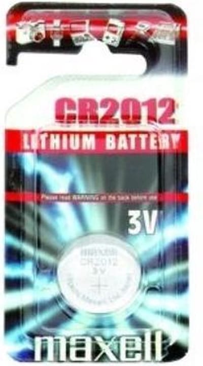 Maxell batterij knoopcel CR2012 3V 50mAh Lithium 1St.