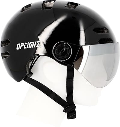Optimiz - Fietshelm met vizier - elektrische fiets - EN 1078 - L (59-61cm)