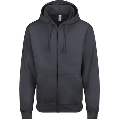Hooded sweatshirt met rits Just Hoods