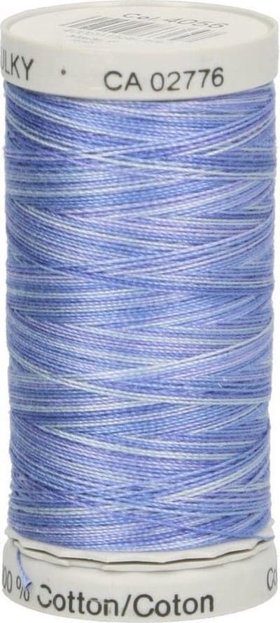 GÜTERMANN SULKY COTTON NO.30 1KLOSJE a 300M - 4056. Blauw, Paars