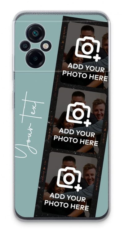 Gepersonaliseerd - Case Company® - Hoesje geschikt voor Xiaomi Poco M5 hoesje - Filmrol N°1 - Soft Cover Telefoonhoesje - Bescherming aan alle Kanten en Schermrand