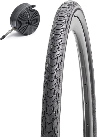 Hoogwaardige Opvouwbare Fietsband 700x35C 28 inch en Fietsbinnenband 700x35/43C met Presta Ventiel 48mm
