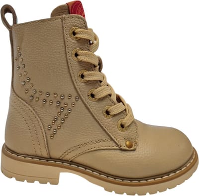 Develab 44368 Boots Meisjes - Beige - Maat 28