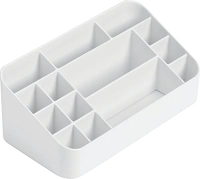 iDesign - Clarity Vanity Organiser - Kunststof - Wit