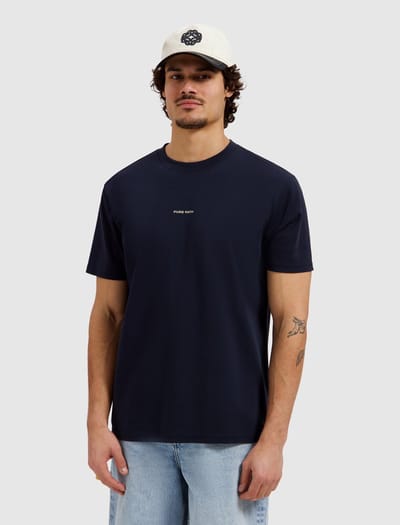 Pure Path T-Shirt Mansion Dark Navy (26010110 - 57)