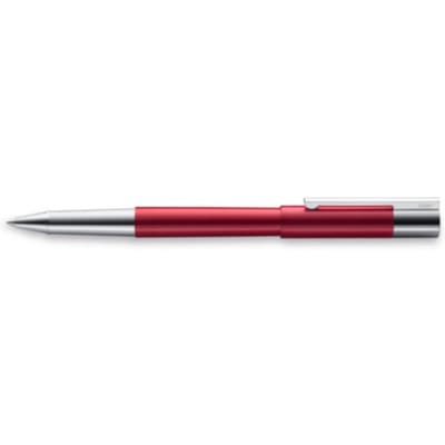 LAMY scala pianored Rollerbalpen | metalen rollerpen hoogglans lak | Schrijfdikte M | Inclusief LAMY M 63 vulling zwart