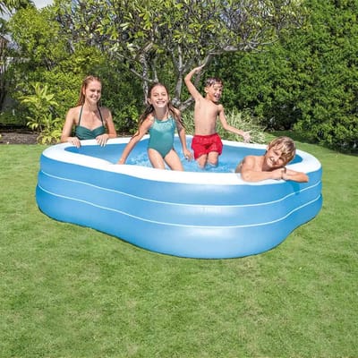 INTEX Swim Center Zwembad Beach Wave 229x229x56 cm 57495NP